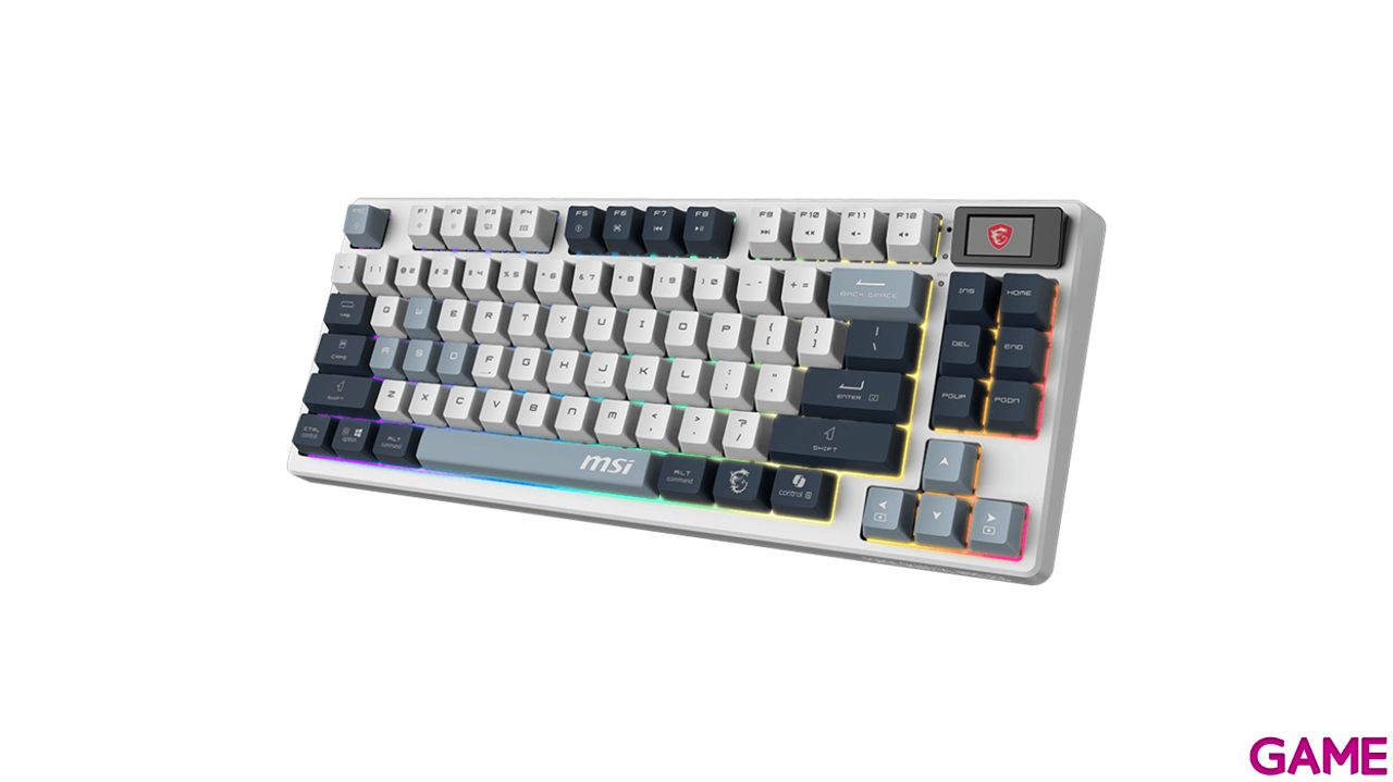 MSI Forge GK600 TKL Wireless Sky Spanish Layout - Teclado Gaming-2