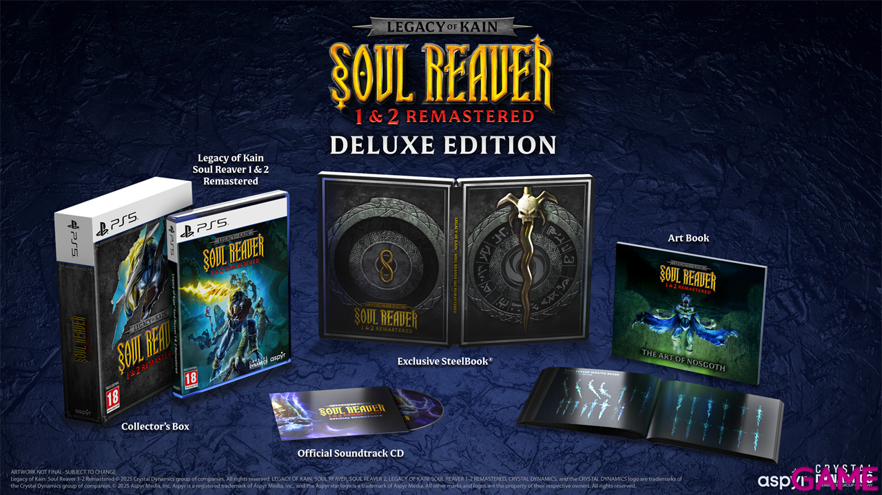 Legacy of Kain Soul Reaver 1 y 2 Remastered Deluxe Edition-0
