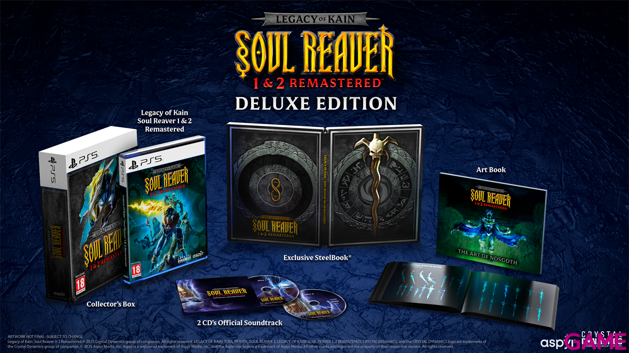Legacy of Kain Soul Reaver 1 y 2 Remastered Deluxe Edition-0