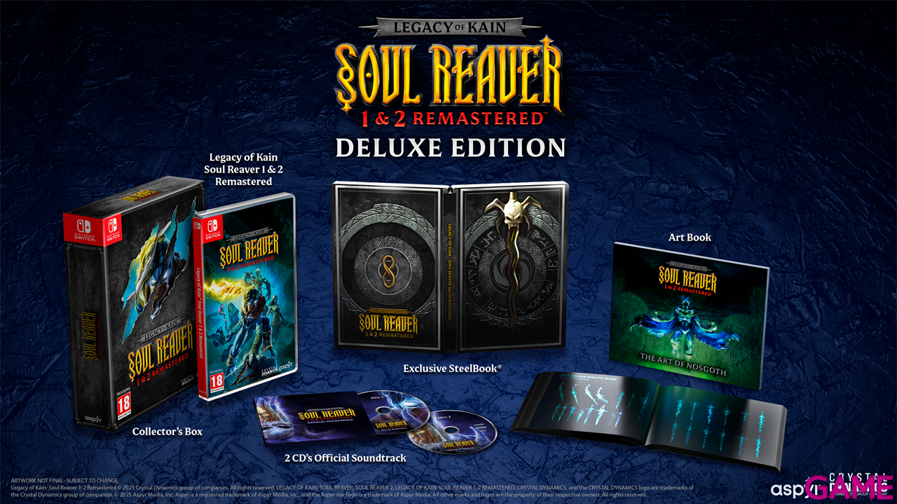 Legacy of Kain Soul Reaver 1 y 2 Remastered Deluxe Edition-0