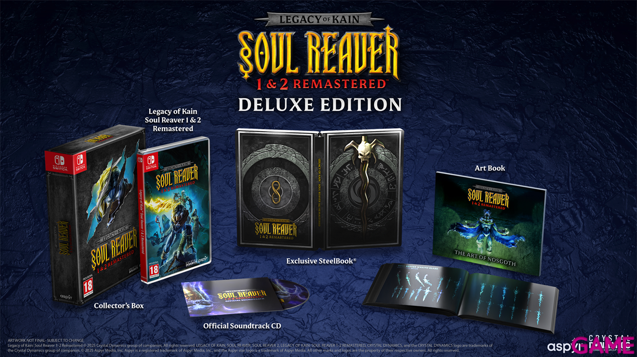 Legacy of Kain Soul Reaver 1 y 2 Remastered Deluxe Edition-0