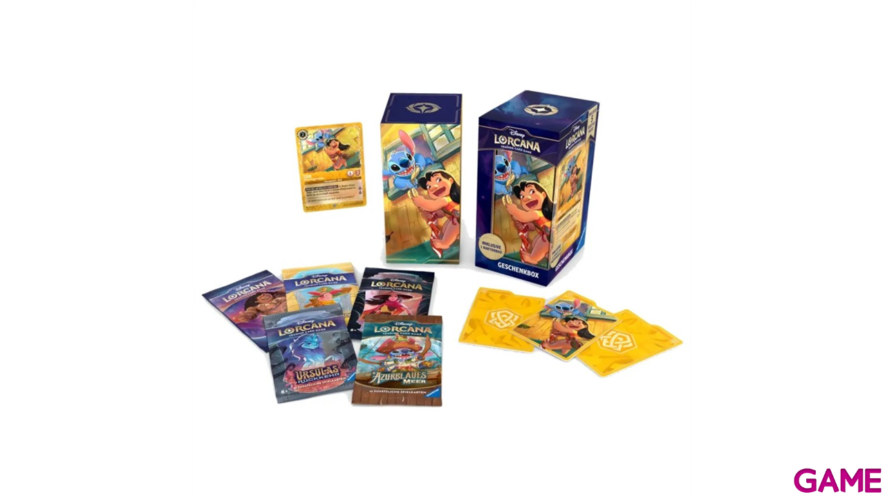 Disney Lorcana Stitch Gift Set (ingles)-1