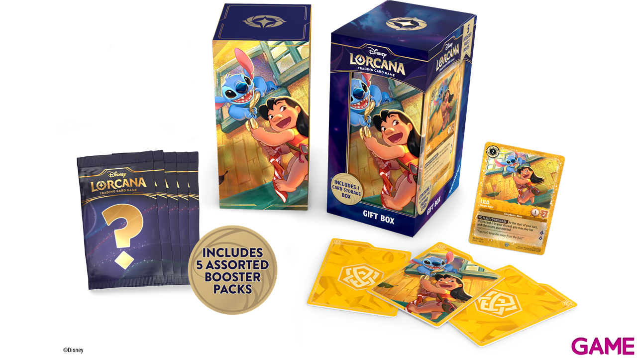 Disney Lorcana Stitch Gift Set (ingles)-2
