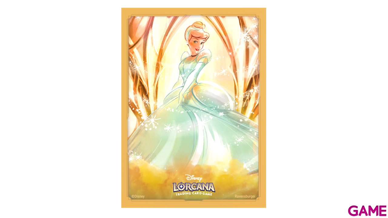 Disney Lorcana: Archazia´s Island Starter Card Sleeves A - Cinderella - Ballroom Sensation-3