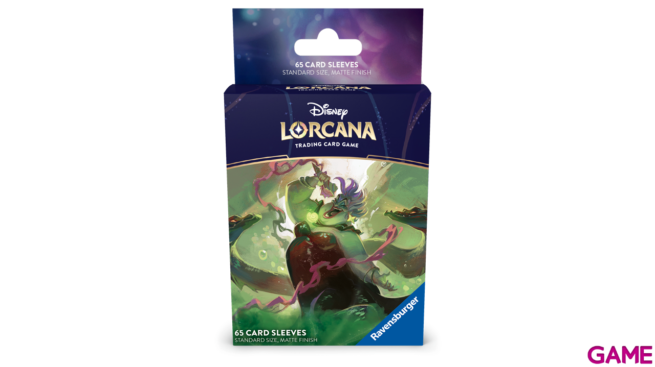 Disney Lorcana: Archazia´s Island Starter Card Sleeves B - Ursula - Deceiver of All-1