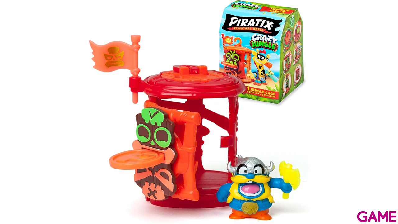 Piratix Crazy Jungle - Jungle Cage (surtido)-0