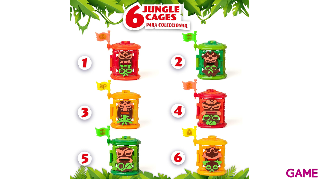 Piratix Crazy Jungle - Jungle Cage (surtido)-4