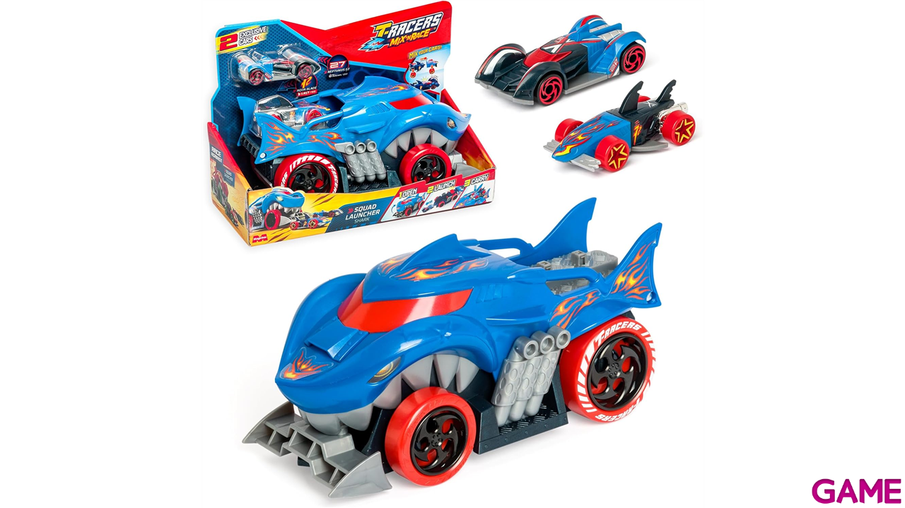 T-Racers - Playset Shark Squad Launcher-1