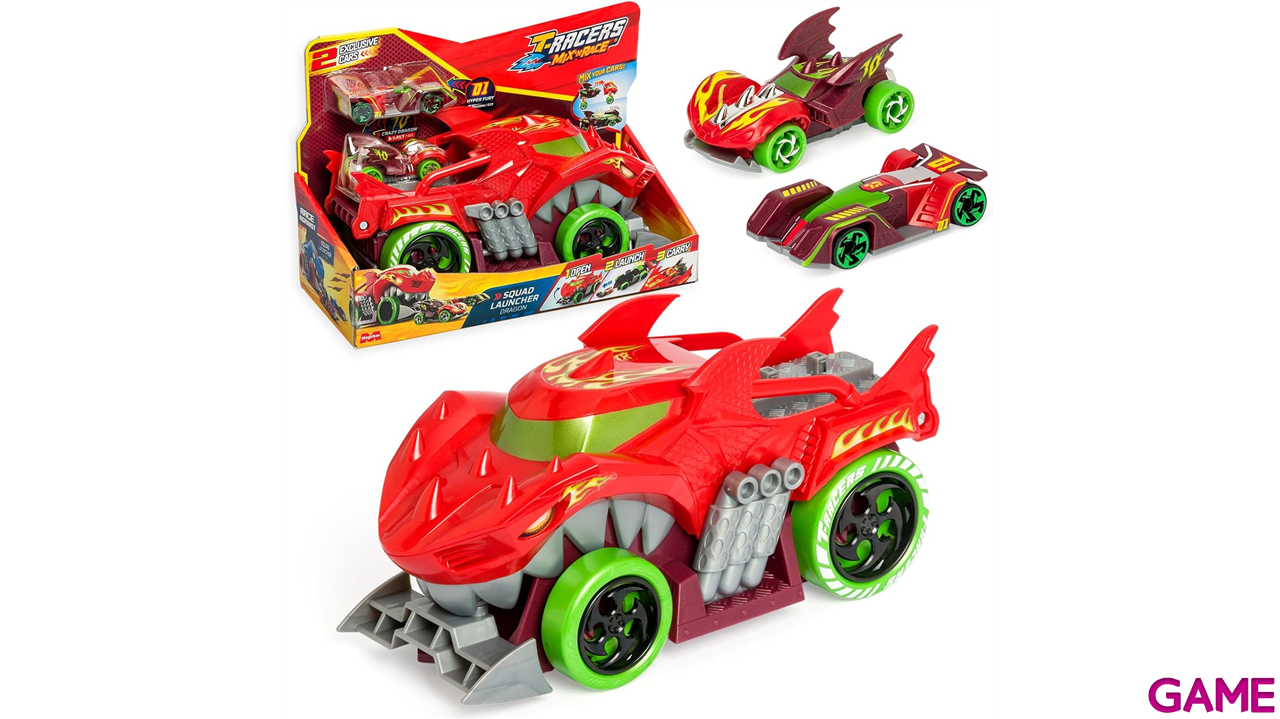 T-Racers - Playset Dragon Squad Launcher-1