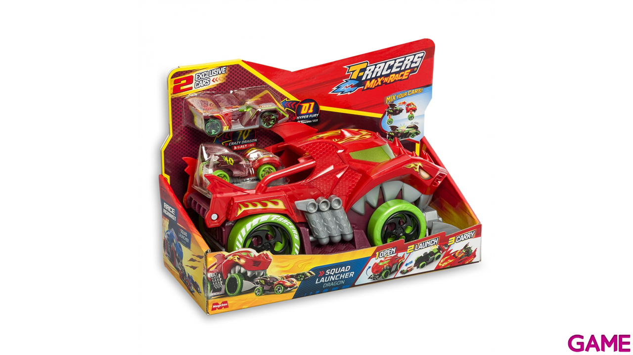 T-Racers - Playset Dragon Squad Launcher-3