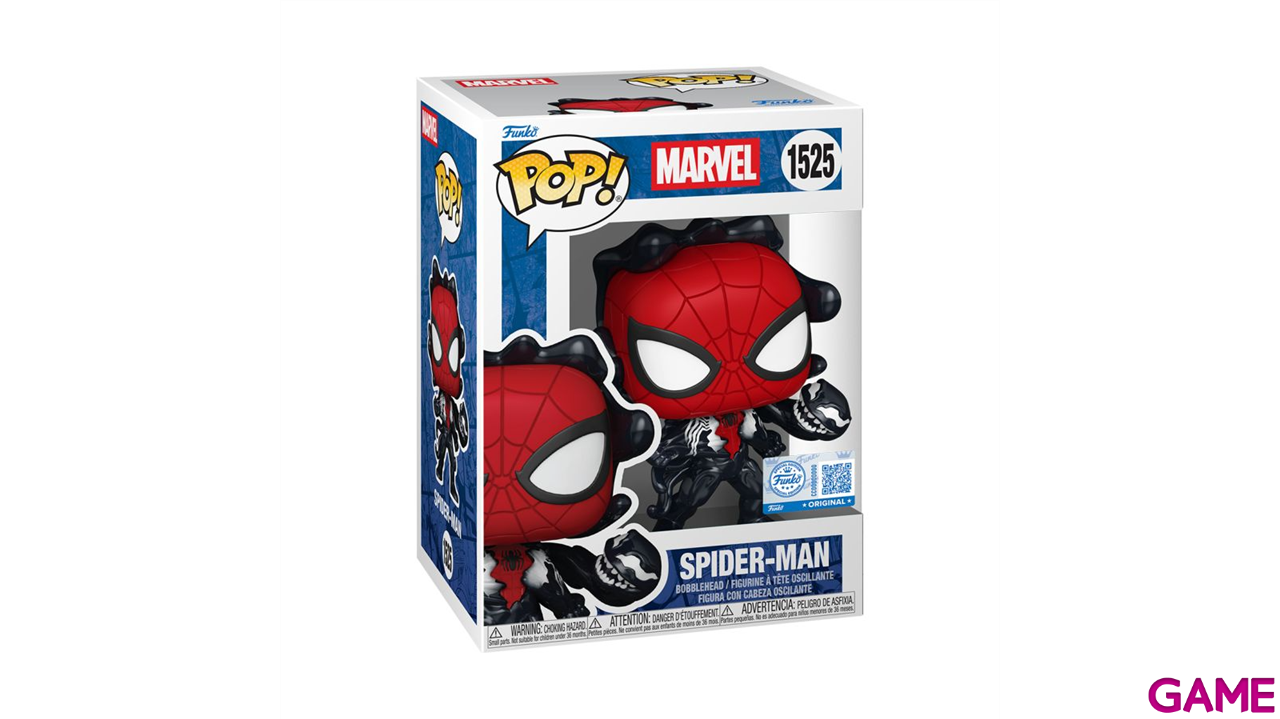 Figura POP Marvel: Comics- Spider-Man(symbiote)-0