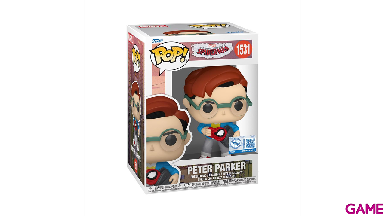 Figura POP Marvel: FNSM Peter Parker-1