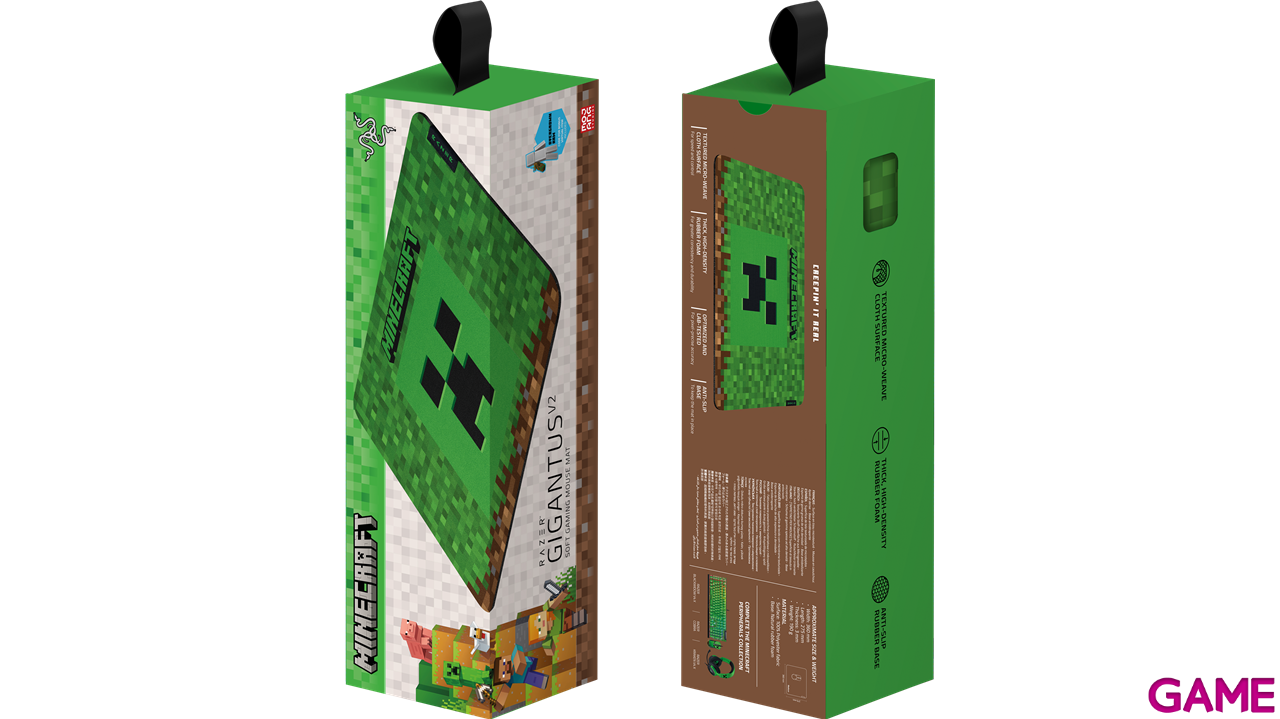 Razer Gigantus V2 M - Minecraft Edition - Alfombrilla Gaming-0