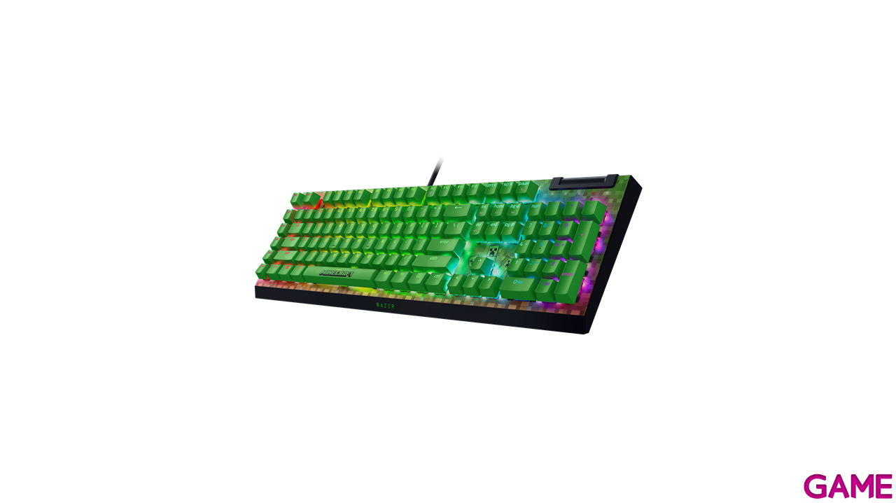 Razer Blackwidow V4 X Green Switch - Minecraft Edition - US Layout - Teclado Gaming-6