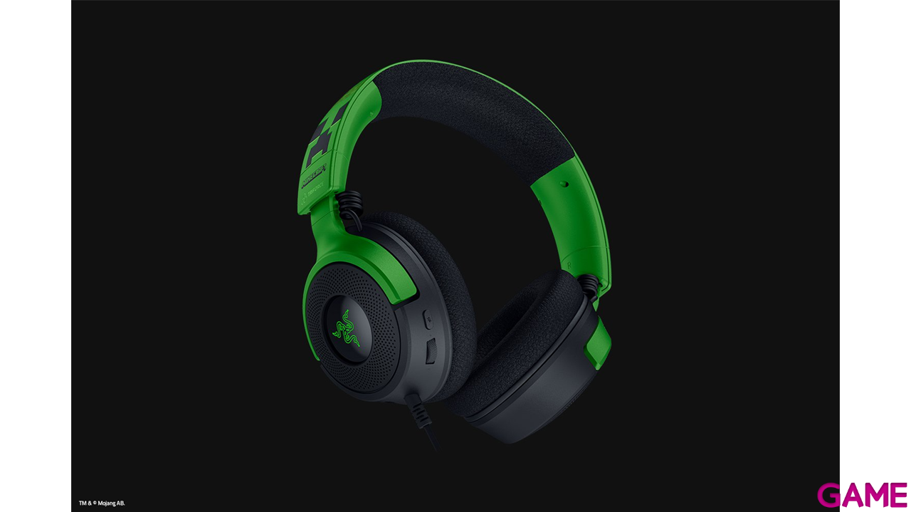 Razer Kraken V4 X - Minecraft Edition - PC - PS5 - PS4 - Movil - Auriculares Gaming-0