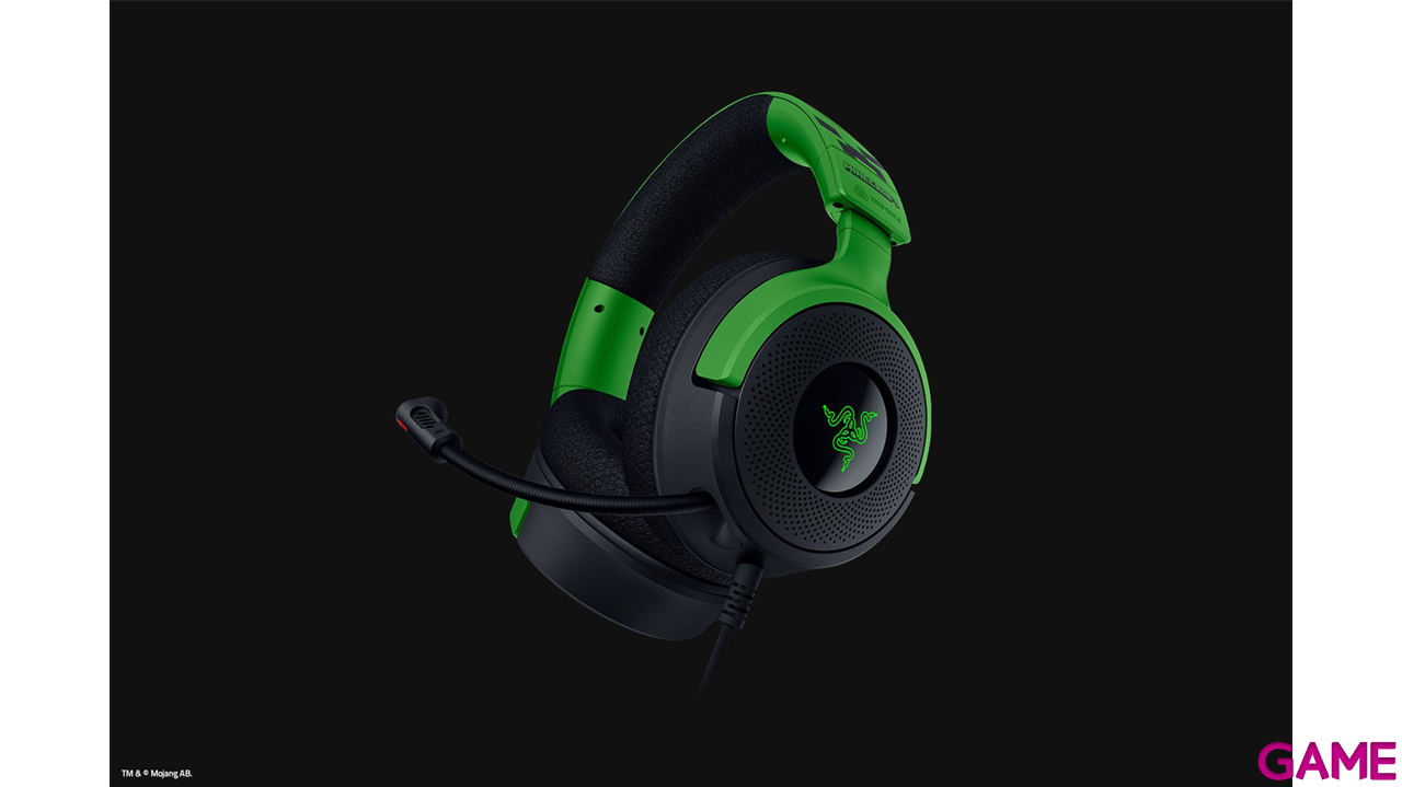 Razer Kraken V4 X - Minecraft Edition - PC - PS5 - PS4 - Movil - Auriculares Gaming-1