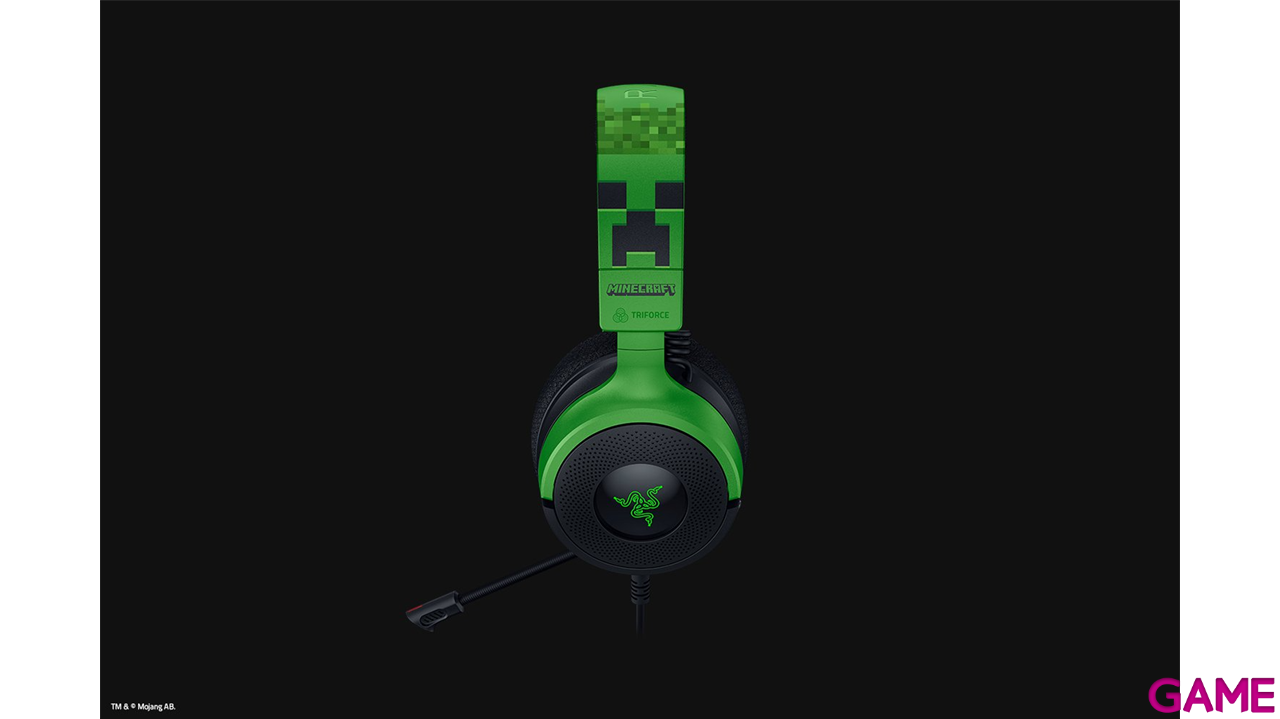 Razer Kraken V4 X - Minecraft Edition - PC - PS5 - PS4 - Movil - Auriculares Gaming-5