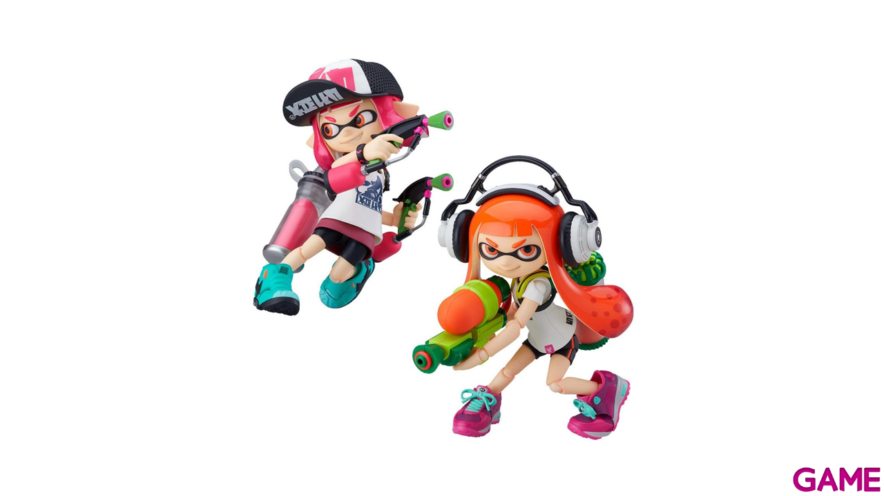 Pack de 2 figuras Splatoon Girl DX Edition Set de 10 cm-6