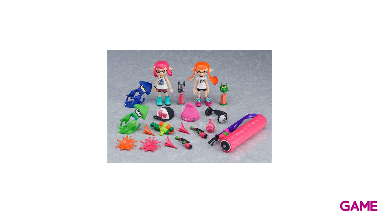 Pack de 2 figuras Splatoon Girl DX Edition Set de 10 cm-8
