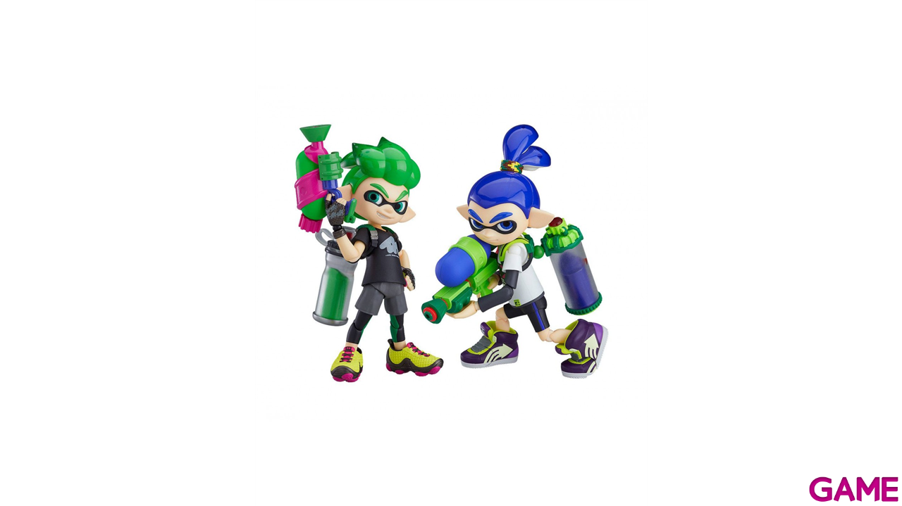 Pack de 2 figuras Splatoon Boy DX Edition Set de 10 cm-3