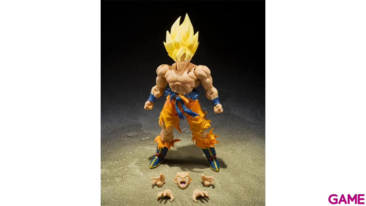 Figura Dragon Ball Z Super Saiyan Son Goku Legendary Super Saiyan de 15,4 cm-0