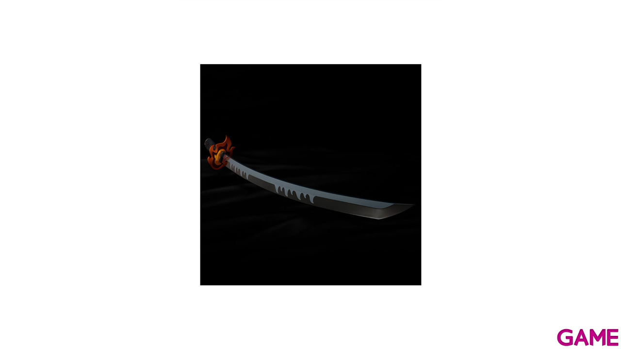 Replica de espada Nichirin de Tanjiro Kamado de 88 cm-3