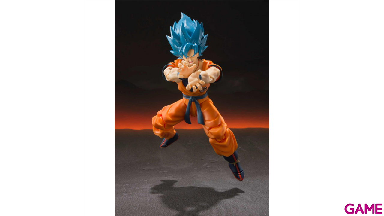Figura Dragon Ball Super Saiyan God Super Saiyan Goku de 14 cm-1