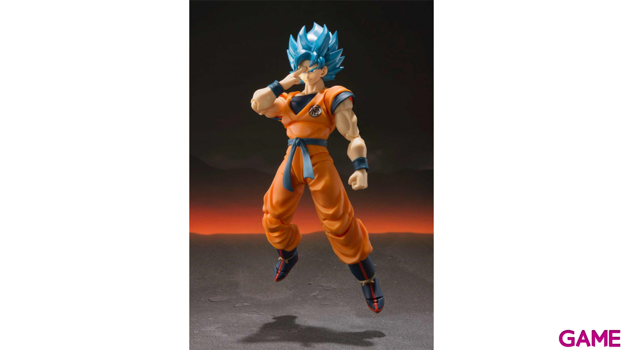Figura Dragon Ball Super Saiyan God Super Saiyan Goku de 14 cm-2