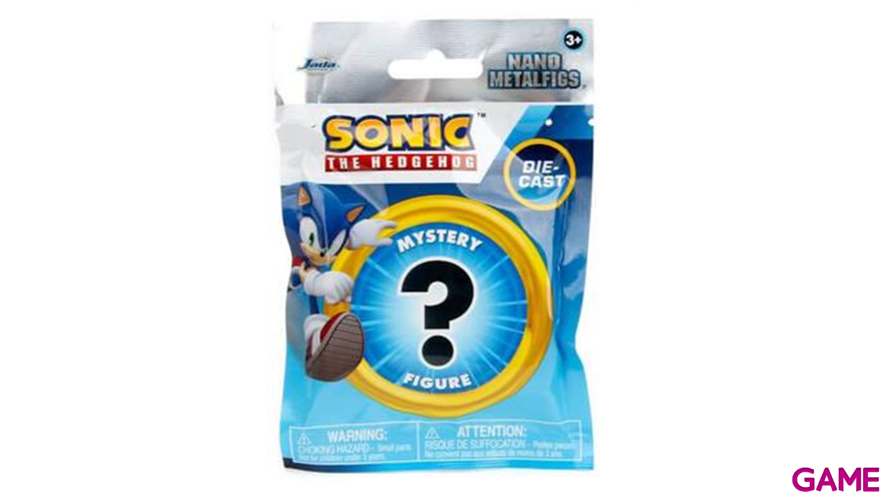 Figura Metalica Sonic de 4 cm (surtido)-0