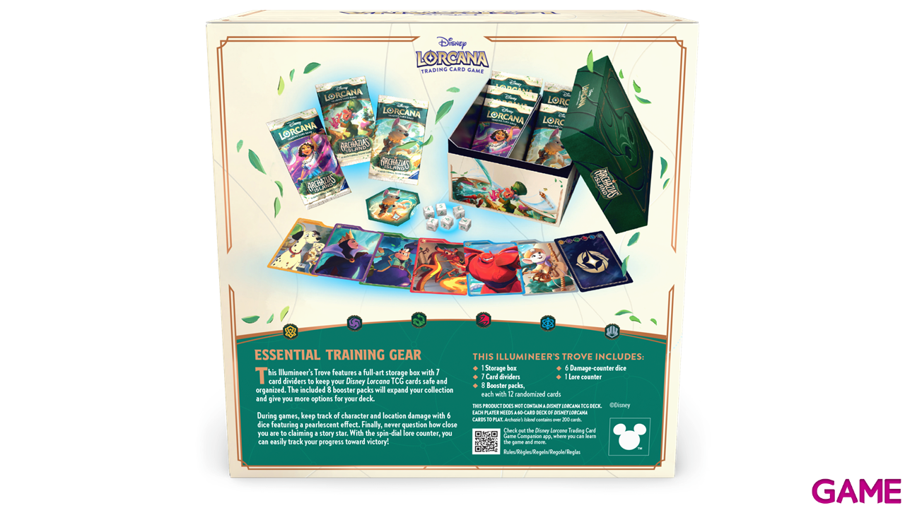 Disney Lorcana: Archazia´s Island Illumineers Trove (inglés)-5