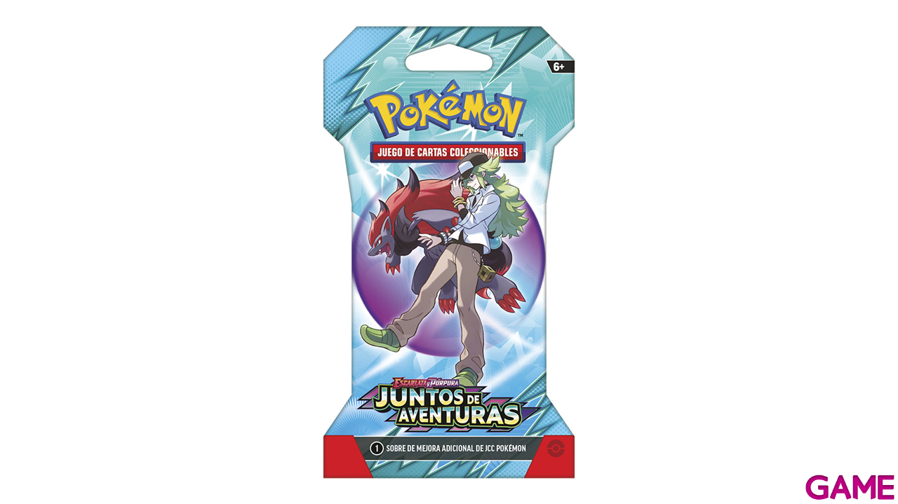 Sobre de Refuerzo con Funda Pokemon TCG SV9: Juntos de Aventuras (Castellano)-0
