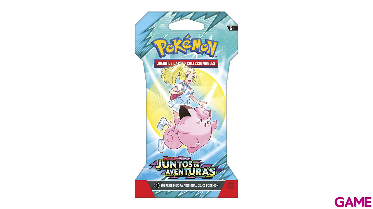 Sobre de Refuerzo con Funda Pokemon TCG SV9: Juntos de Aventuras (Castellano)-1