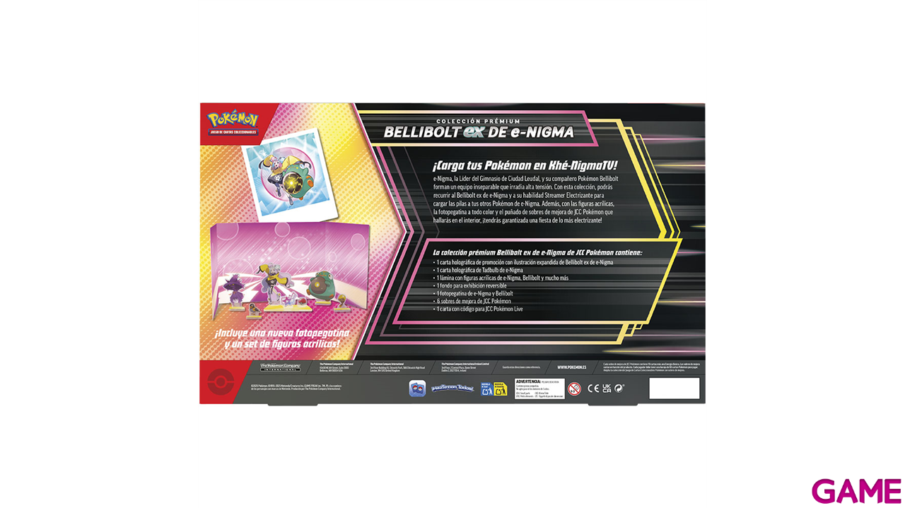 Caja Colección Premium EX Pokemon TCG Abril 2025 (Castellano)-5
