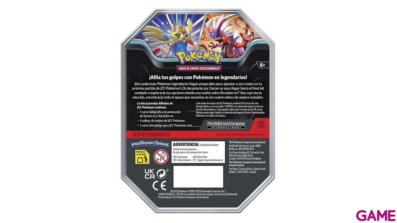 Lata EX Verano 2025 Pokemon TCG (Castellano)-0