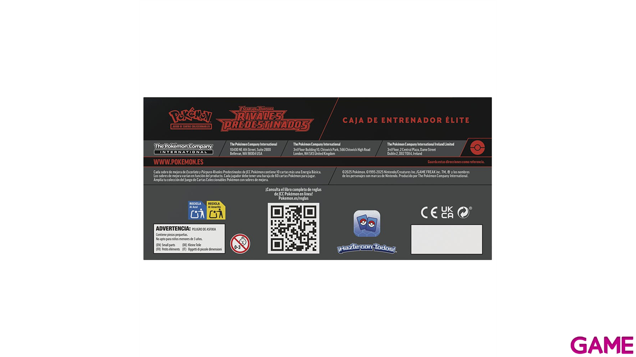 Pokemon TCG: Caja de entrenador Élite Rivales Predestinados-1
