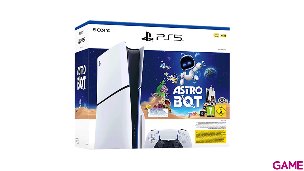 PlayStation 5 Modelo Slim Pack Voucher Astro Bot-0