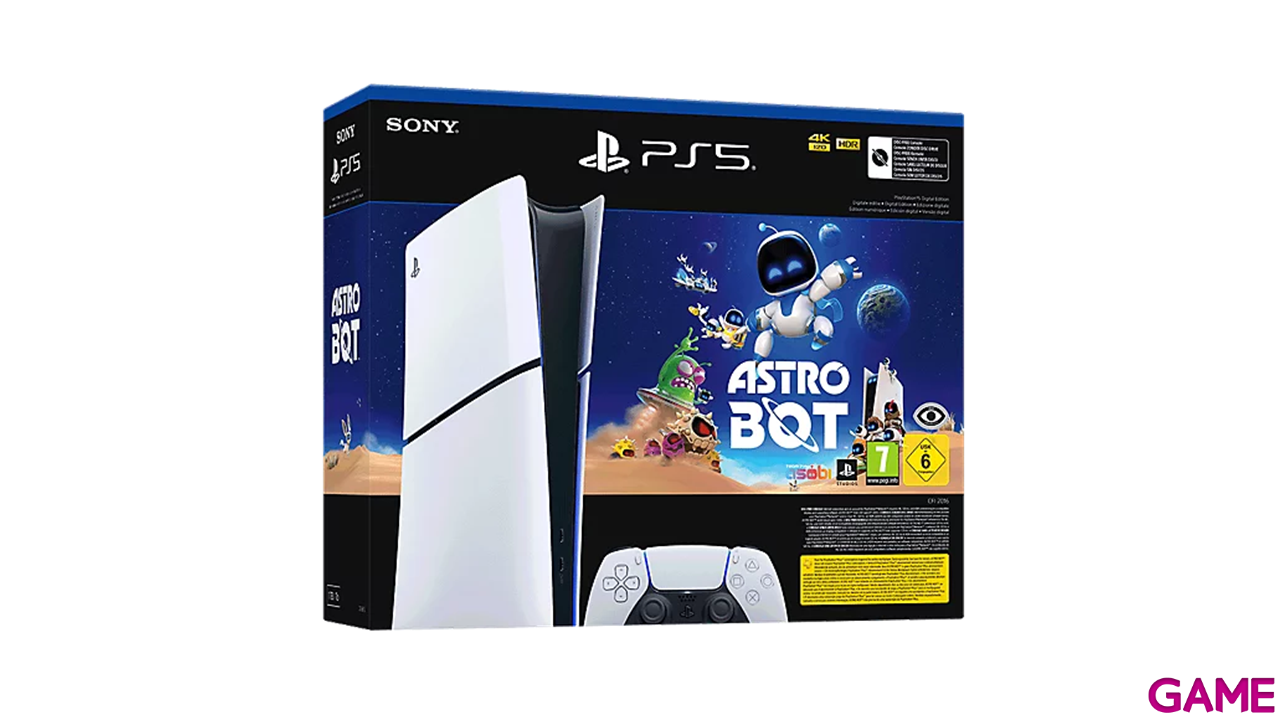PlayStation 5 Edición Digital Pack Voucher Astro Bot-0