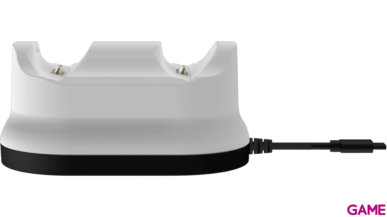 Cargador Rápido Dual mandos PS5 PDP Metavolt Blanco-0