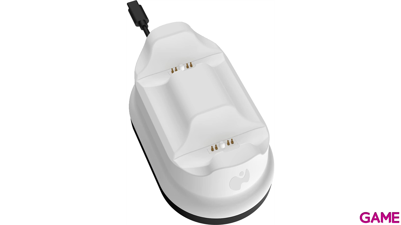 Cargador Rápido Dual mandos PS5 PDP Metavolt Blanco-2