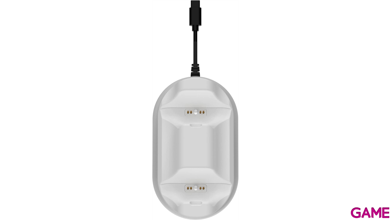 Cargador Rápido Dual mandos PS5 PDP Metavolt Blanco-4