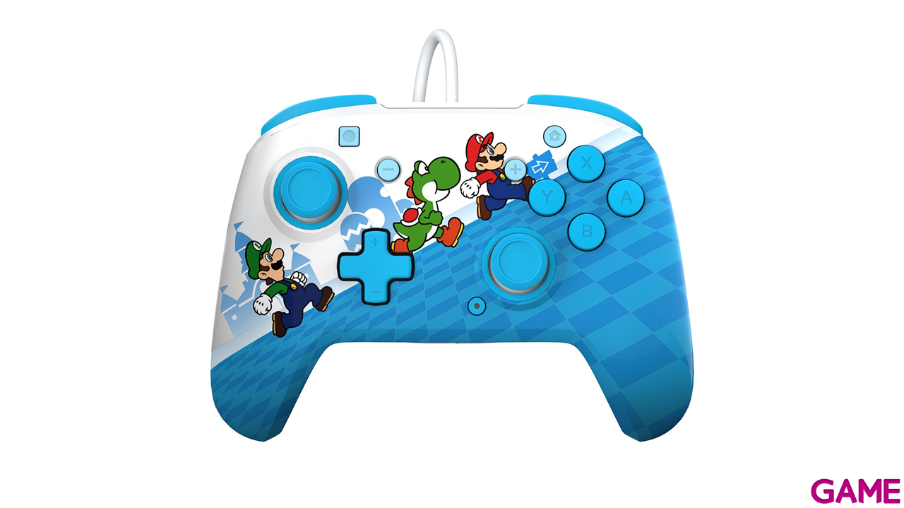 Controller con Cable PDP Rematch Mario Escape - Licencia oficial--0