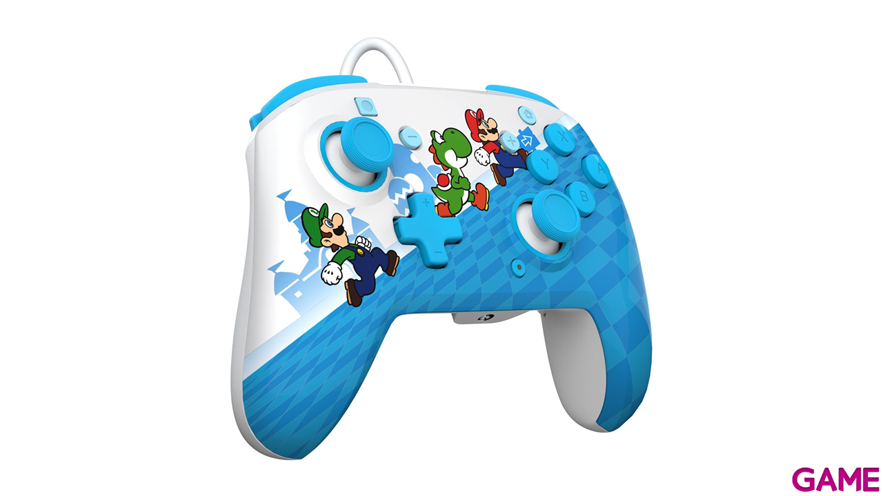 Controller con Cable PDP Rematch Mario Escape - Licencia oficial--1