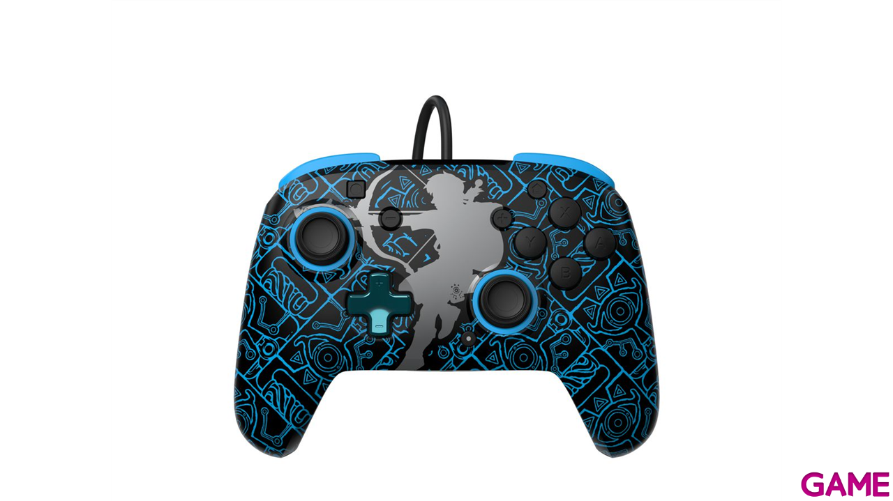 Controller con Cable PDP Rematch Zelda Sheika Shoot - Licencia oficial--1
