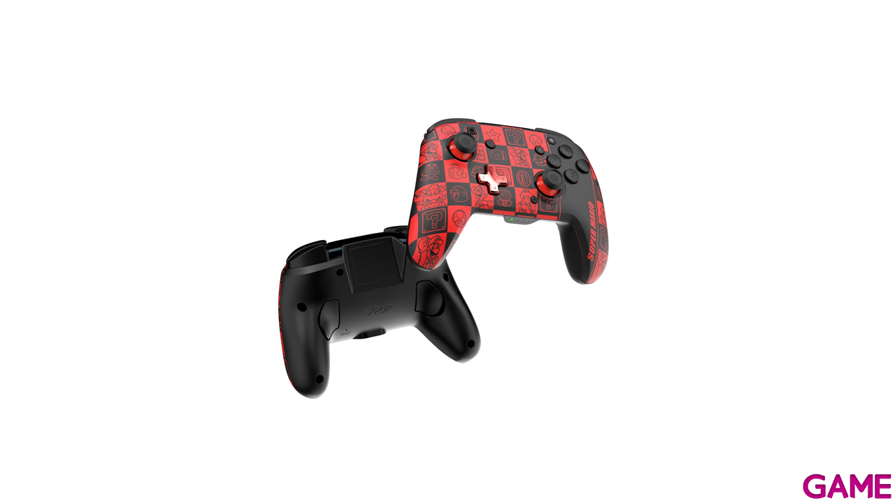 Controller Bluetooth PDP Rematch Mario Super Icon - Licencia oficial--1
