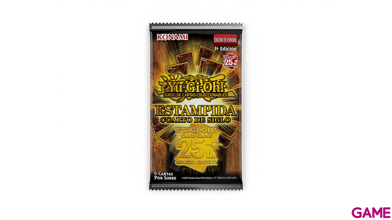 Cartas Yu-Gi-Oh! JCC: Estampida Cuarto de Siglo-0