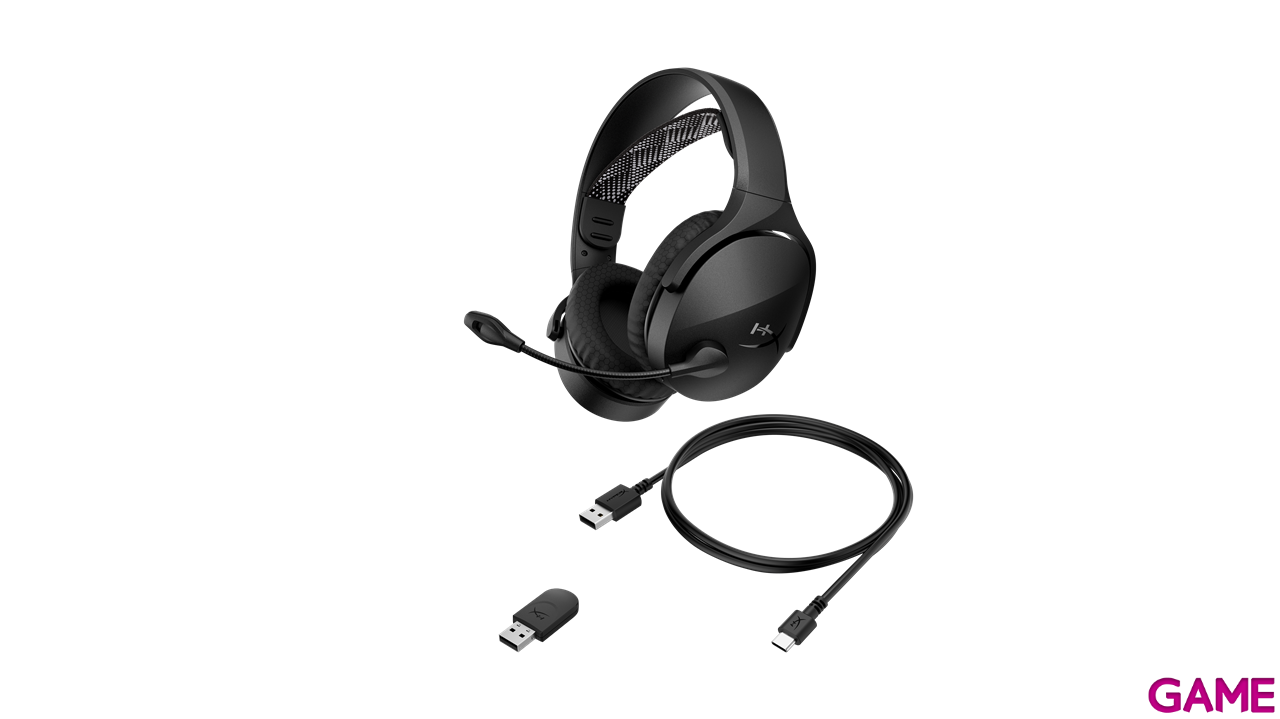 HyperX Cloud Jet Dual Wireless Negro - PC - PS5 - PS4 - Switch - Movil - Auriculares Gaming-7