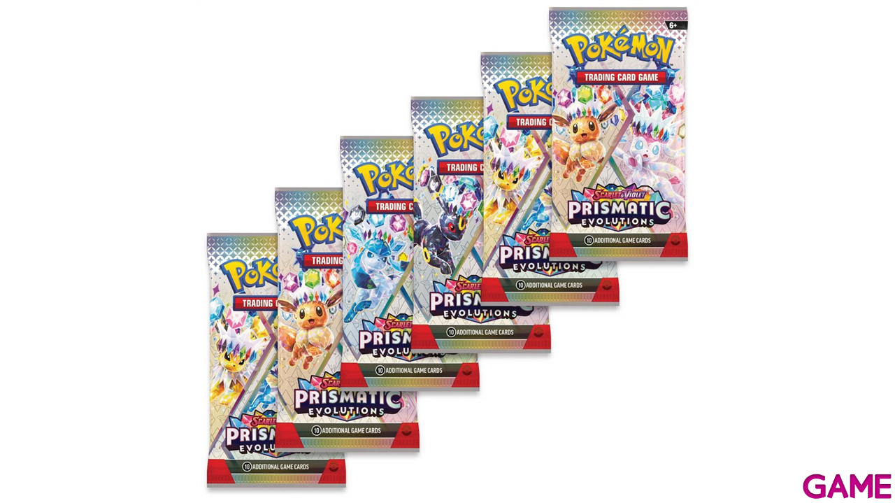 Booster Bundle Pokemon Scarlet & Violet Prismatic Evolutions (inglés)-2
