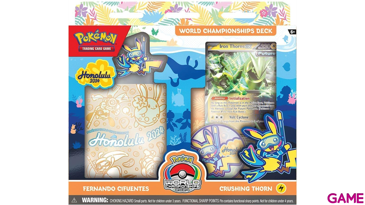 Battle Deck Pokemon World Champions Decks (inglés) (surtido)-4