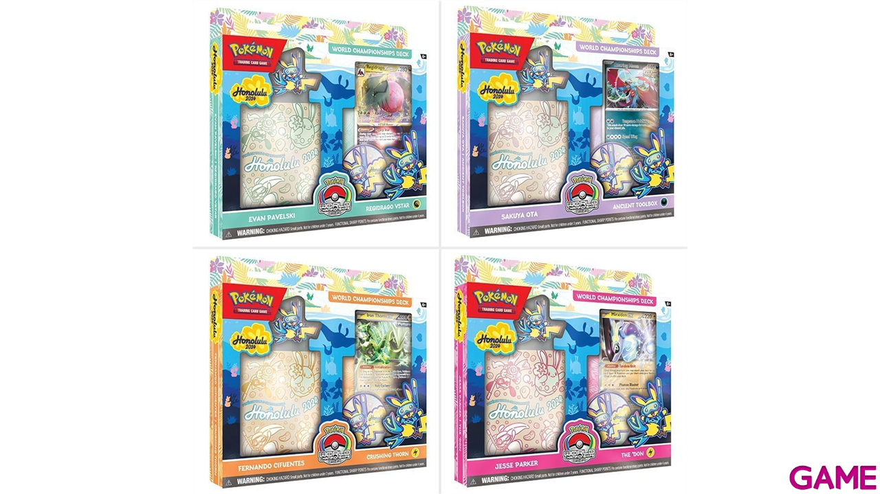 Battle Deck Pokemon World Champions Decks (inglés) (surtido)-7