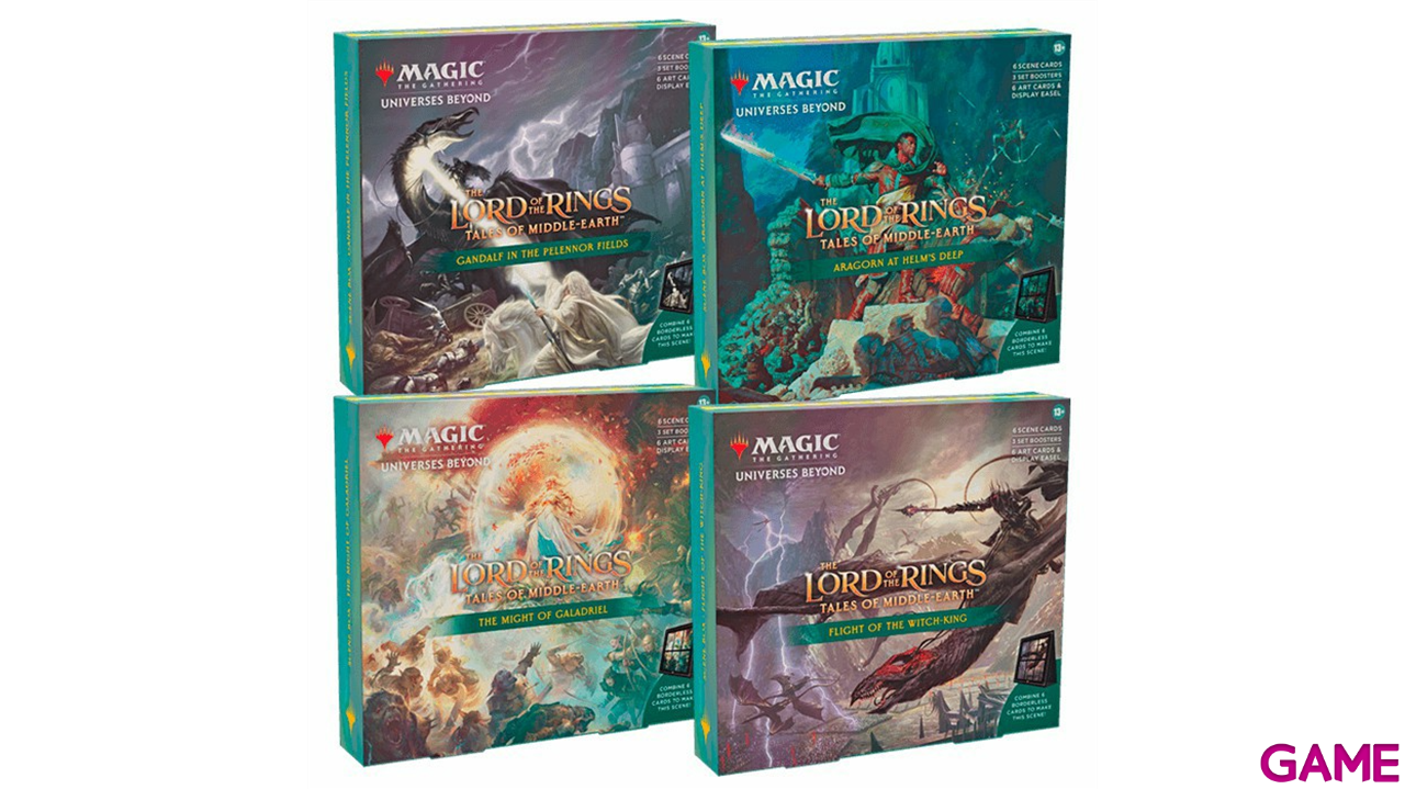Holiday Scene Box Magic the Gathering El Señor de los anillos (surtido) (inglés)-0